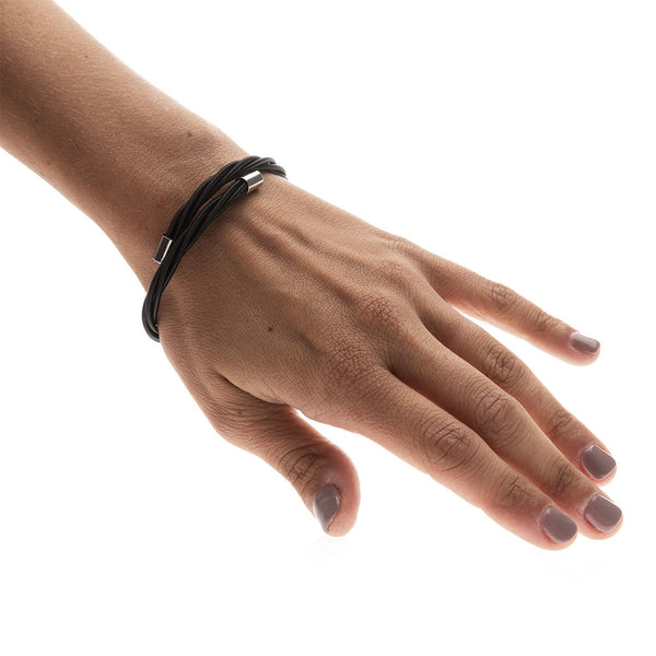Black Bass String Bracelet Wear Your Music