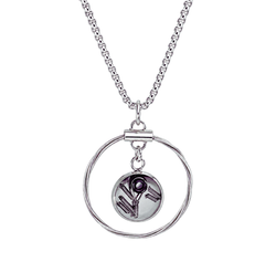 LE Echo Loop: Ani DiFranco Guitar String Pendant Necklace