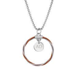 LE Reverb Loop: Ani DiFranco Guitar String Pendant Necklace