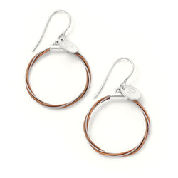 LE Reverb Loop: Kirk Hammett Guitar String Earrings