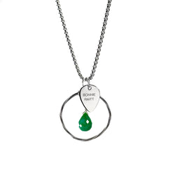 LE Gemstone Loop: Bonnie Raitt Guitar String Pendant Necklace