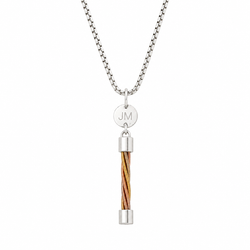 LE Amped Twist: John Mayer Guitar String Pendant Necklace