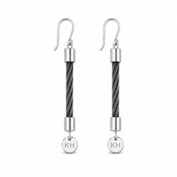 LE Amped Twist: Kirk Hammett Guitar String Earrings