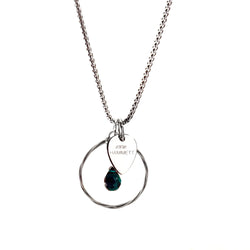 LE Gemstone Loop: Kirk Hammett Guitar String Pendant Necklace