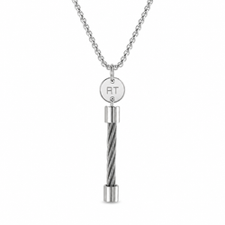 LE Amped Twist: Robert Trujillo Guitar String Pendant Necklace