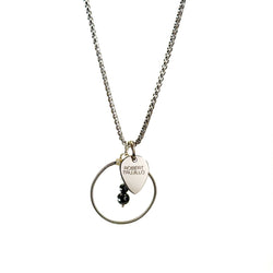 LE Gemstone Loop: Robert Trujillo Guitar String Pendant Necklace