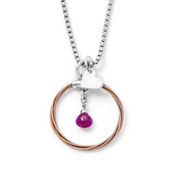 LE Gemstone Loop: Kirk Hammett Guitar String Pendant Necklace