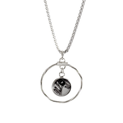 LE Echo Loop: Ani DiFranco Guitar String Pendant Necklace