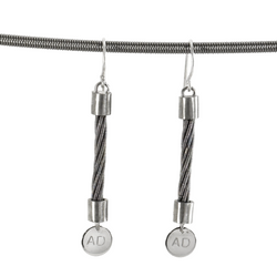 LE Amped Twist: Robert Trujillo Guitar String Earrings